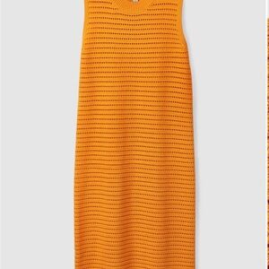 COS OPEN KNIT MIDI DRESS
Size Medium